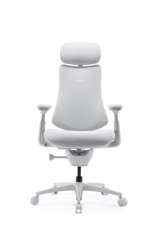 LiberNovo - Omni Pro Dynamic Ergonomic Chair - Glacier White - 48cm