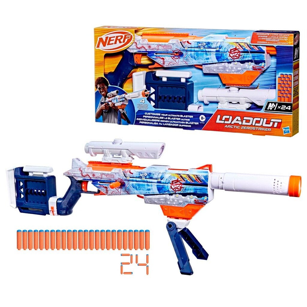 NERF LoadOut Arktisk Zerostriker