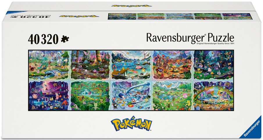 Ravensburger - Pokémon  puzzle 40.000 p (12001899)