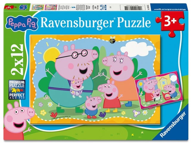 Ravensburger - Happy Families 2x12p (12004335)
