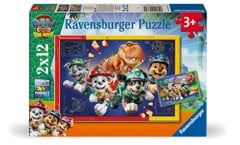 Ravensburger - Paw Patrol 3 Dino Movie 2x12p (12004364)
