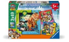 Ravensburger - Paw Patrol 3 Dino Movie 3x49p (12004368)