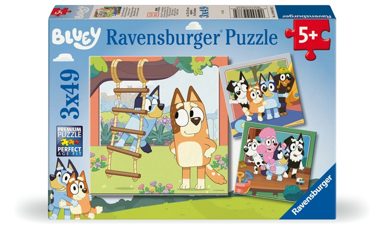 Ravensburger - Bluey 3x49p (12004378)
