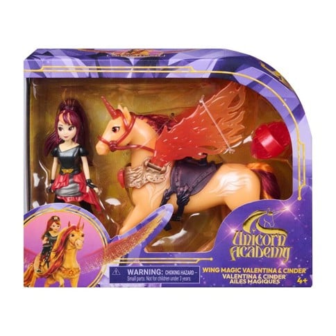 Unicorn Academy Wing Magic Valentina and Cinder