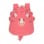 Lässig - Tiny Backpack About Friends - Rosa Dino - Tiny