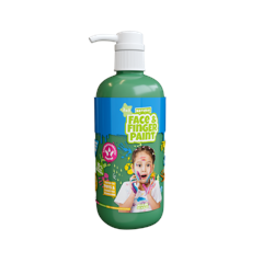 Natural Face & Finger Paint - 1000ml Bottle Dispenser - Green (109009)
