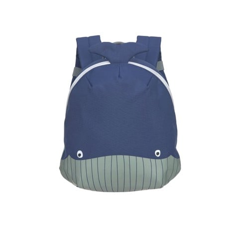 Lässig - Tiny Backpack About Friends Whale - Dark Blue - compact