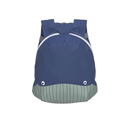 Lässig - Tiny Backpack About Friends Whale - Dark Blue - compact