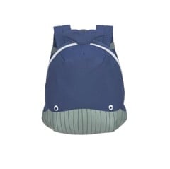 Lässig - Tiny Backpack About Friends Whale - Dark Blue - compact