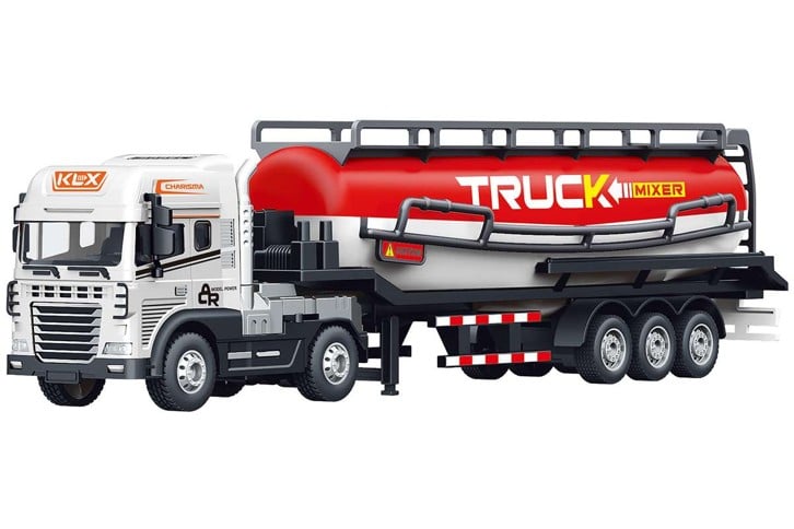 KLX - Die-cast truck with tank trailer, light & sound (534667)