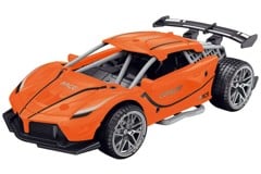 KLX - Die-cast pull back car w/sound &Try-Me, orange (534674)
