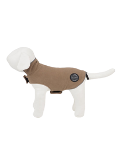 Peppy Buddy - Fleece Dog Jacket L, Beige 45 cm