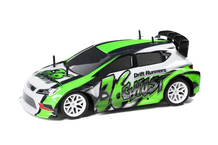 TEC-TOY - Ghost R/C 1:10 2,4GHz 7,2V 300mAh, Ni-MH, green (471270)