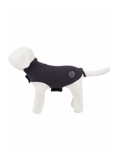 Peppy Buddy - Fleece Dog Jacket S, Charcoal Grey 35 cm