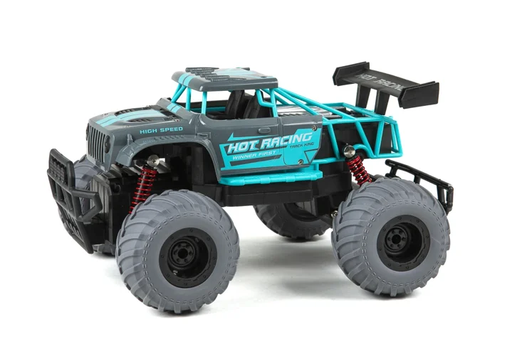 TEC-TOY - Hot Racing R/C 1:14, 2,4GHz 3,7V Li-Ion, blue (471408)