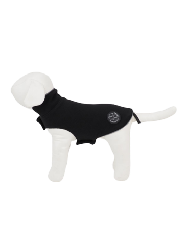 Peppy Buddy - Fleece Dog  Jacket XS, Black 30 cm