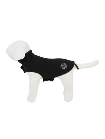 Peppy Buddy - Fleece Dog Jacket XXL, Black 55 cm