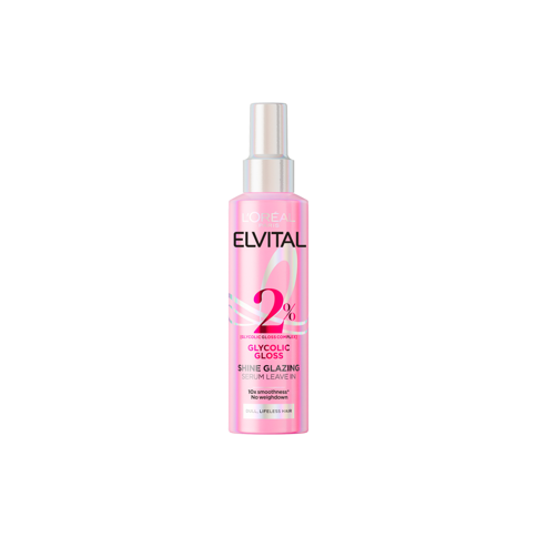 L'Oréal - Paris Elvital Glycolic Gloss Leave-in Hårspray - 150 ml
