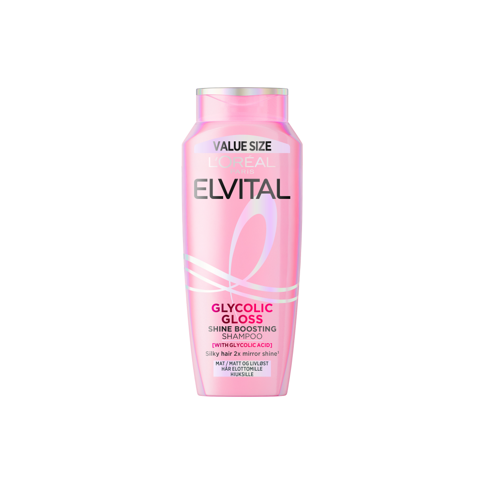 L'Oréal - Paris Elvital Glycolic Gloss Schampo - 400 ml