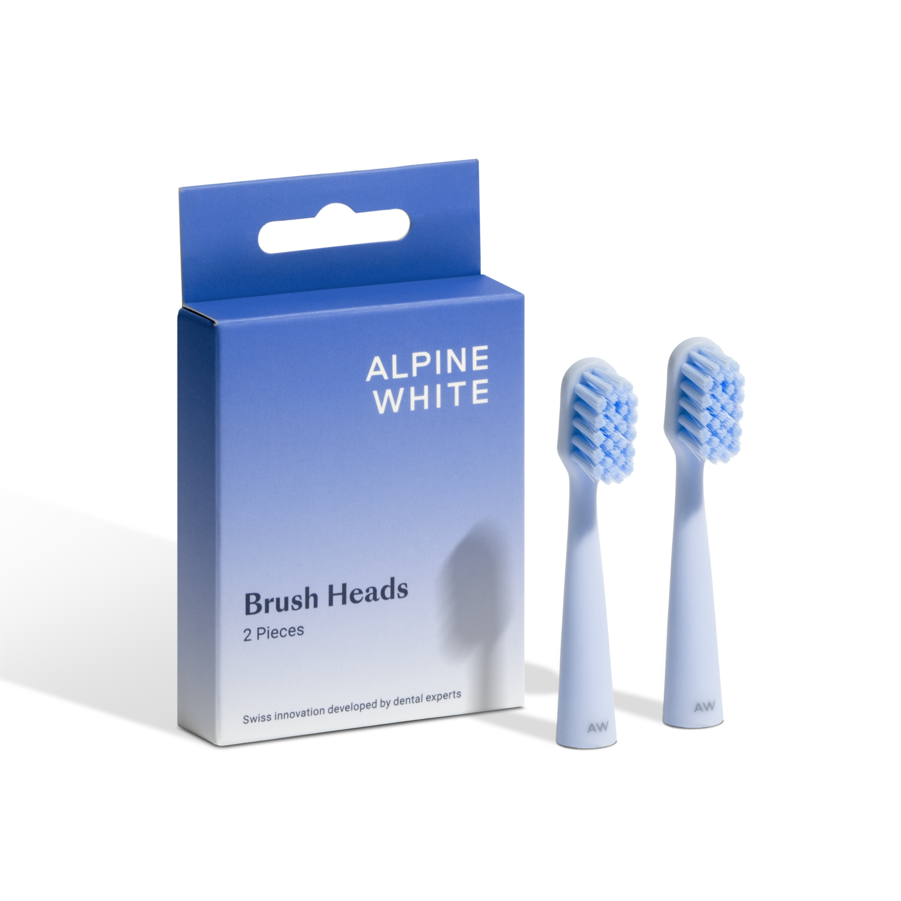 ALPINE WHITE - Brush Heads - White