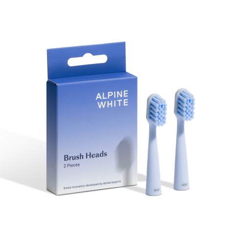 ALPINE WHITE - Brush Heads - White