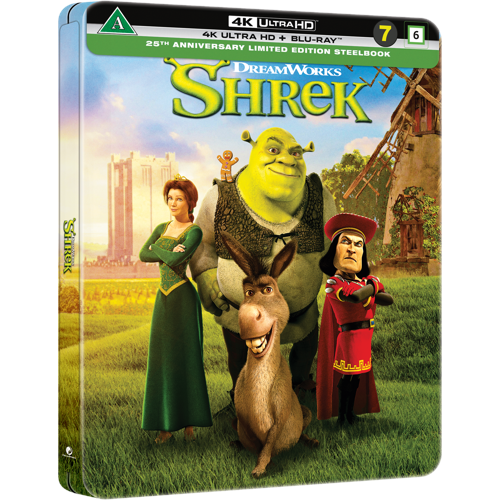Shrek – 25th Anniversary – Limited Steelbook (4K Ultra HD)