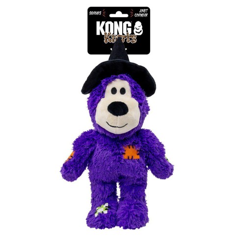 Kong - Halloween Wildknots Witch Bear - Purple - M/L