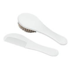 Bébé-Jou - Brush & Comb - White