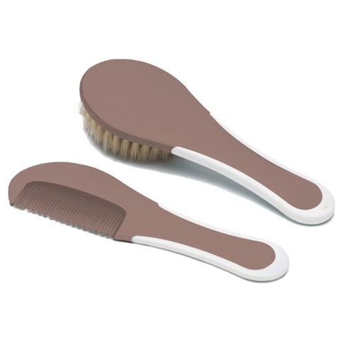 Bébé-Jou - Brush & Comb - Mocha Mousse - Compact - Brown
