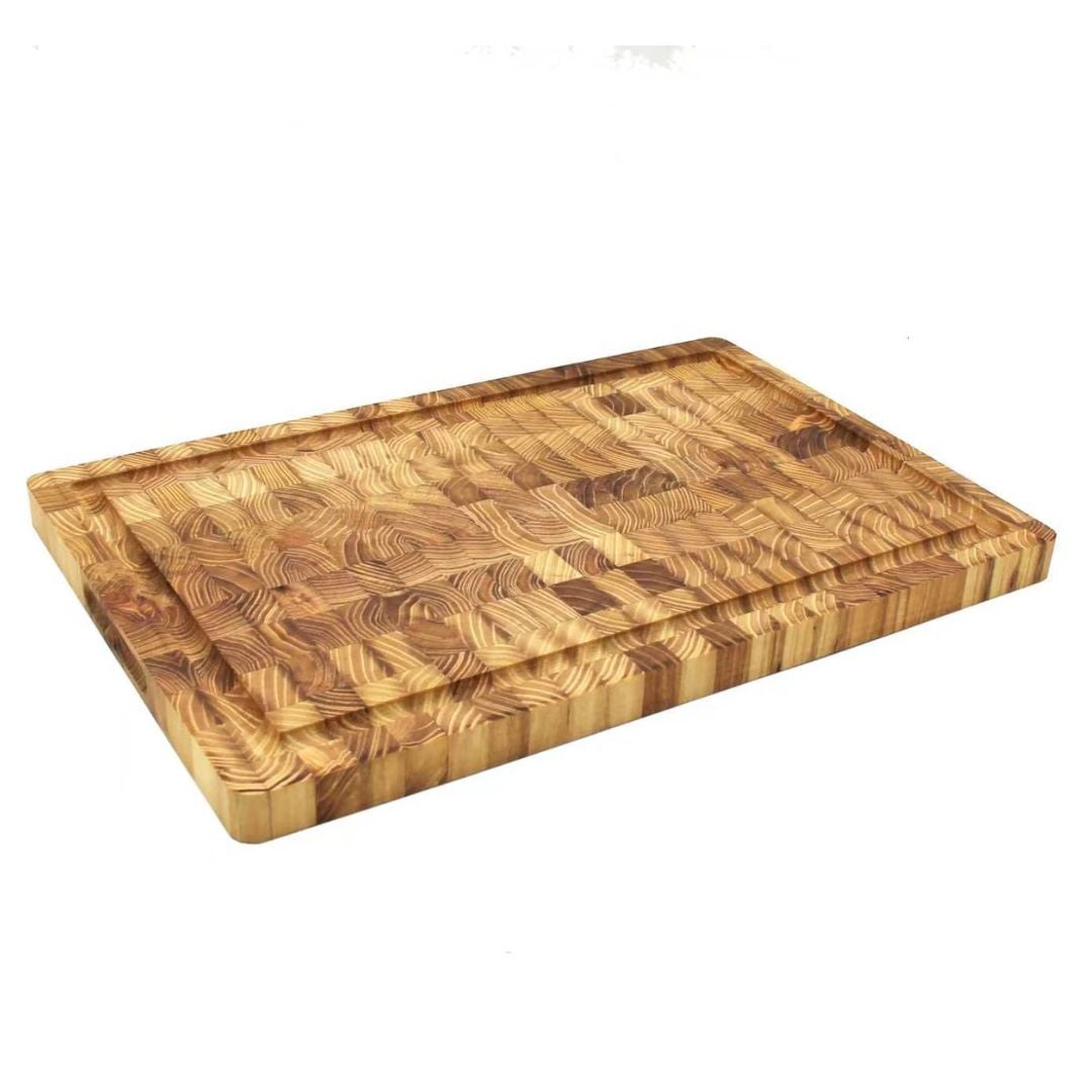 Sobczyk - Teak skærebræt - Rich, Warm Tones - 45 x 30 x 2.5 cm