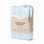 Luna Sleep - Noel Bamboo Satin Bedding - Nordic Blue - 140x200 cm duvet cover, 60x63 cm pillowcase