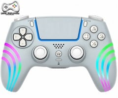 Deep Explorer - Wireless RGB Pro controller - PS5 (Grey)