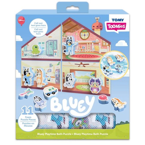 Toomies Bluey’s House Bath Stickers