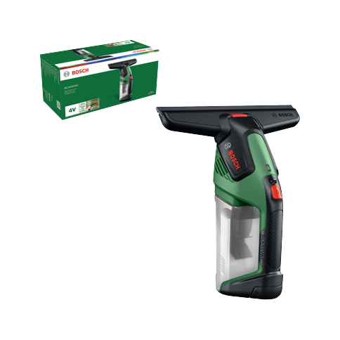 Bosch DIY - GlassVAC 4V 2Ah Fensterreiniger mit Streifenfreier Reinigung