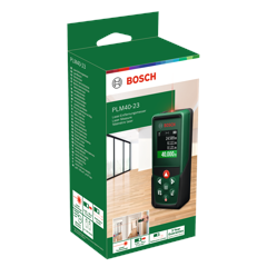 Bosch DIY - PLM 40-23 Laser-Entfernungsmesser mit Flächen- und Volumenberechnung bis 40m