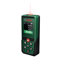 Bosch DIY - PLM 50-23 Laser-Entfernungsmesser mit Flächen- und Volumenberechnung bis 50m
