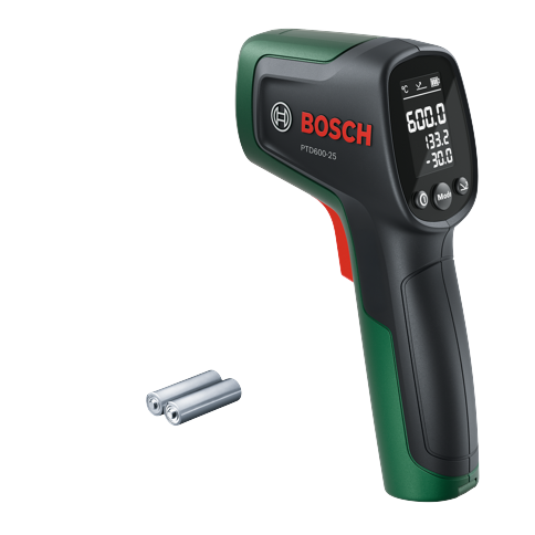 Bosch DIY - PTD600-25 Termodetektor med Infraröd Laser för -30°C till +600°C