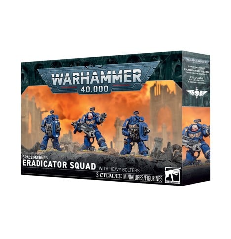 Warhammer 40.000 - Space Marines - Eradicator Squad With Heavy Bolters