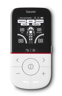 Beurer EM 56 Digitales TENS/EMS-Gerät mit 4 Elektroden