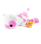 Hug A Lumps - Plush Small S2 - Cow Clover