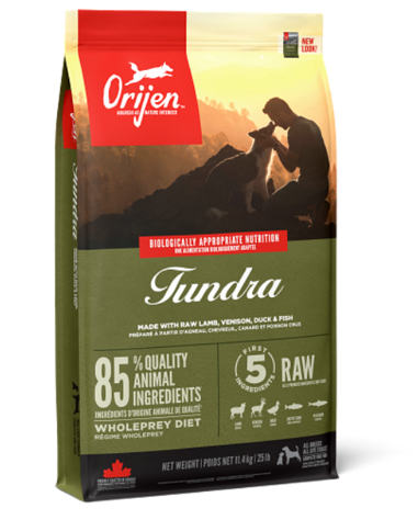 Orijen  -  Tundra 11,4 kg  -  WholePrey principle Dog food