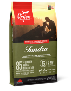 Orijen  -  Tundra 11,4 kg  -  WholePrey principle Dog food