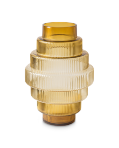 POLSPOTTEN - Steps Vase - S - Ocker