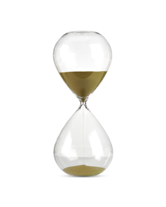 POLSPOTTEN - Sandglass Ball - Klepsydra - L - Złoty