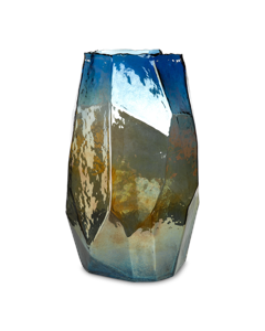 POLSPOTTEN - Graphic Luster Vase - L - Mehrfarbig