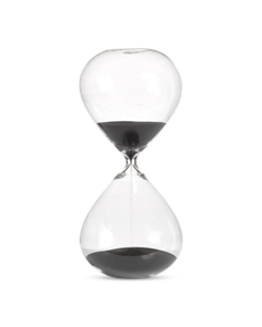 POLSPOTTEN - Sandglass Ball - Klepsydra - M - Czarny
