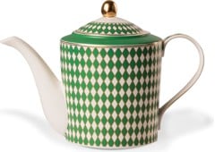 POLSPOTTEN - Chess Teekanne - 1,1 L - Dunkelgrün