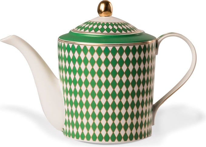 POLSPOTTEN - Chess Tekanna - 1,1 L - Mörkgrön