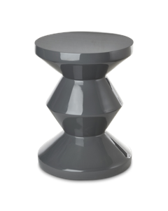 POLSPOTTEN - Zig Zag Hocker - Dunkelgrau