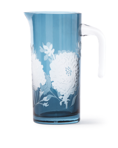 POLSPOTTEN - Peony Dzbanek - 1 L - Ciemnoniebieski